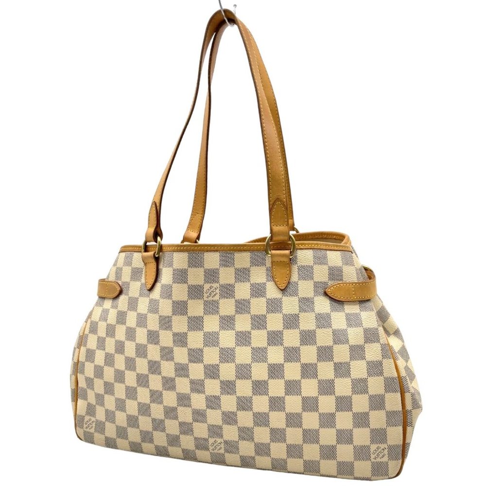 Louis Vuitton Shoulder Bag Batingnolles Horizontal Damier Azur Read Description - Picture 4 of 17